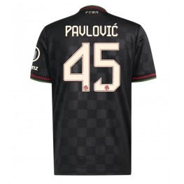 Bayern Munich Aleksandar Pavlovic #45 Derde tenue 2025-26 Korte Mouw